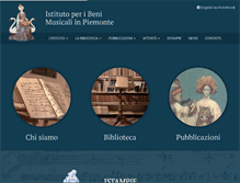 Tablet Screenshot of ibmp.it